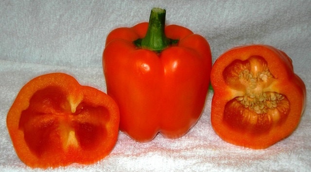 100 Seeds Sweet Coral Belle Pepper Seeds Sweet Pepper