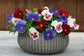 Pansies Spring Grandio Star Spangled Mix 50 Pansy Seeds