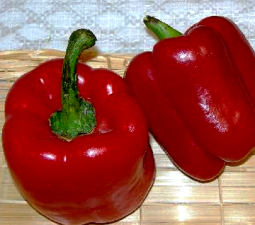 200 Pepper Seeds Sweet Autumn Bell 70 days Red Bell Pepper Seeds